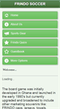 Mobile Screenshot of frindosoccer.com